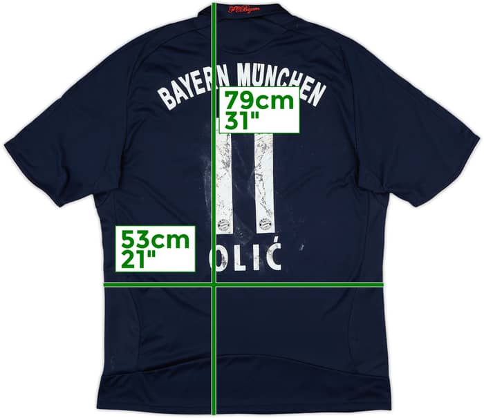 2008-09 Bayern Munich Away Shirt Olic #11 - 4/10 - (L)