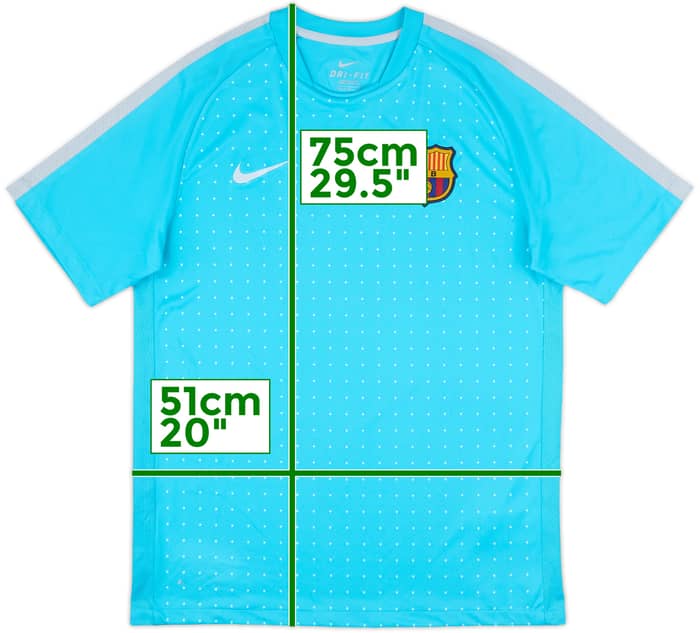 2011-12 Barcelona Nike Training Shirt - 8/10 - (M)