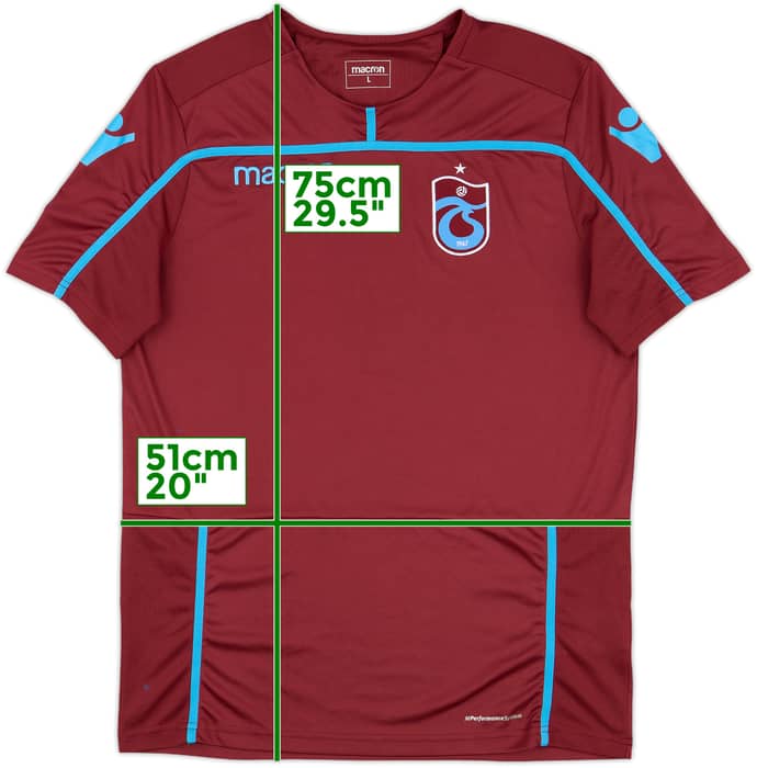 2018-19 Trabzonspor Macron Training Shirt - 9/10 - (L)