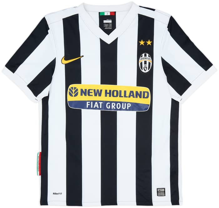 2009-10 Juventus Home Shirt Del Piero #10 - 8/10 - (S)