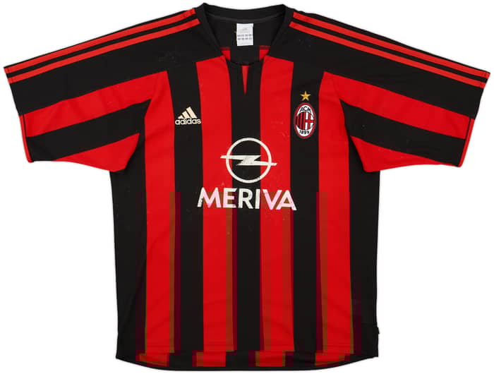 2003-04 AC Milan Home Shirt Shevchenko #7 - 5/10 - (M)