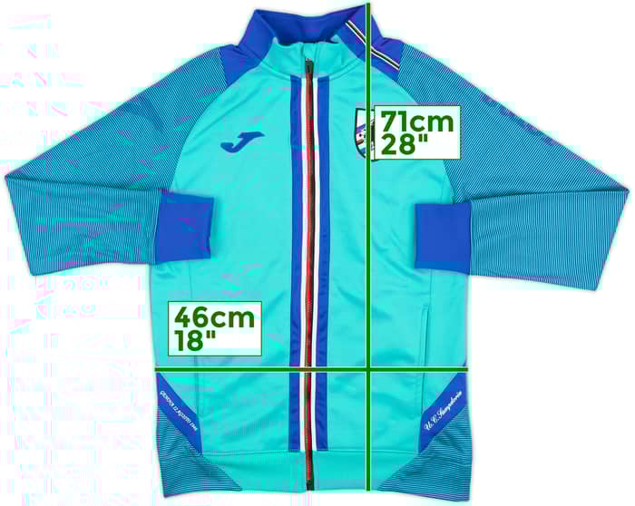 2019-20 Sampdoria Joma Track Jacket - 7/10 - (S)