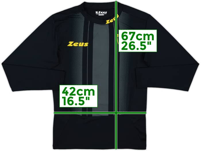 2018-19 Frosinone Zeus Training L/S Shirt - 9/10 - (L)