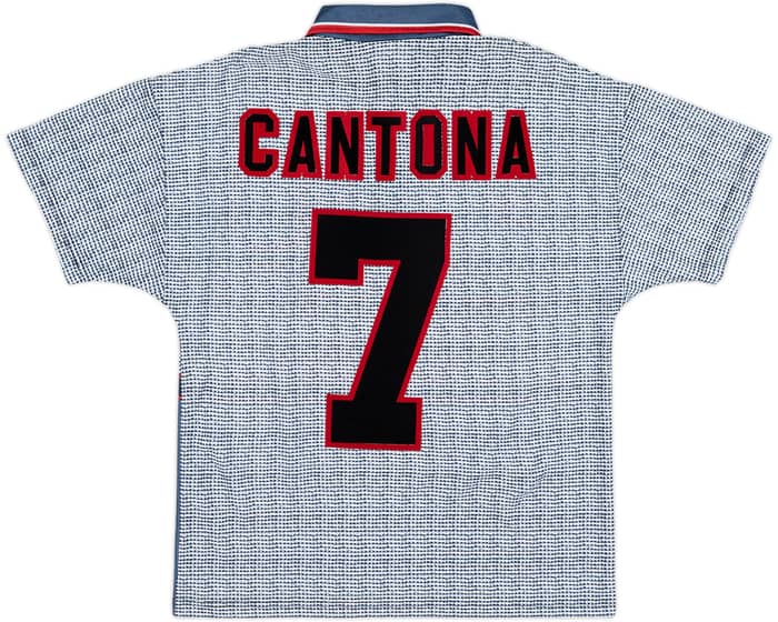 1995-96 Manchester United Away Shirt Cantona #7 - 9/10 - (Y)