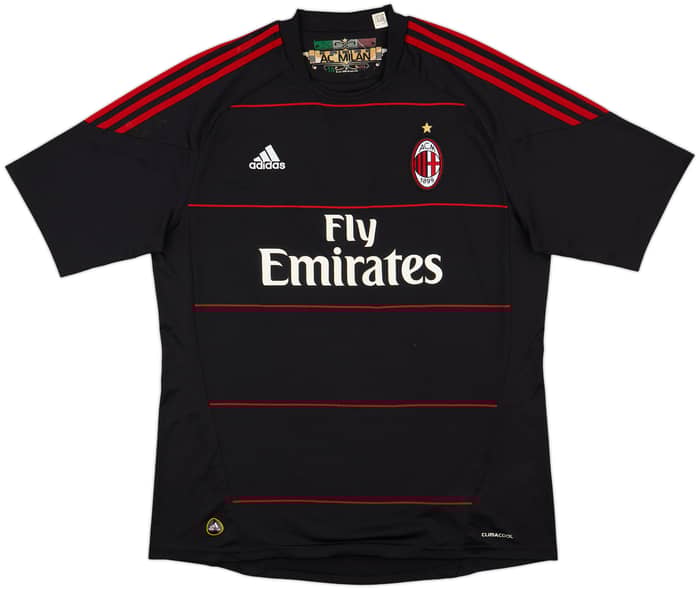 2010-11 AC Milan Third Shirt Ibrahimovic #11 - 7/10 - (XL)