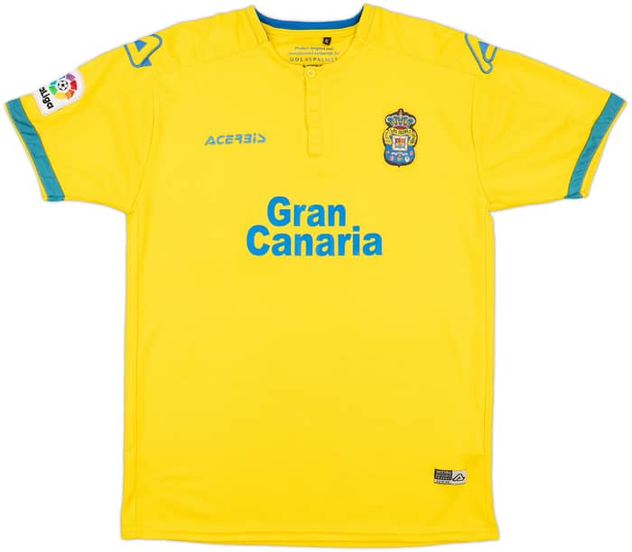 2017-18 Las Palmas Home Shirt - 8/10 - (XL)