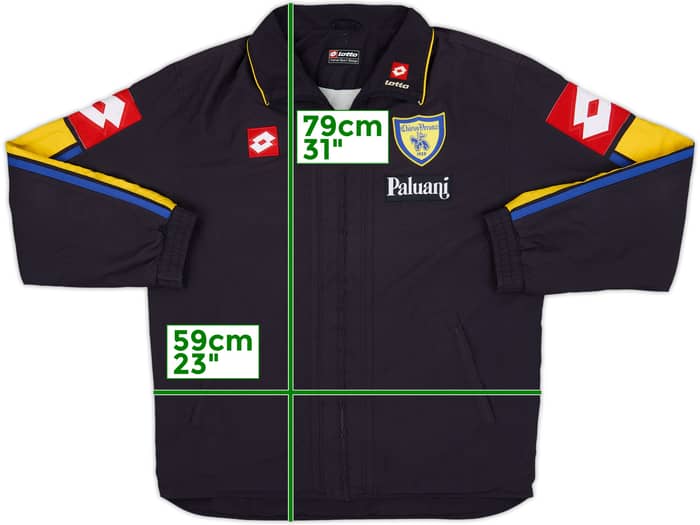 2003-04 Chievo Verona Lotto Track Jacket - 7/10 - (L)