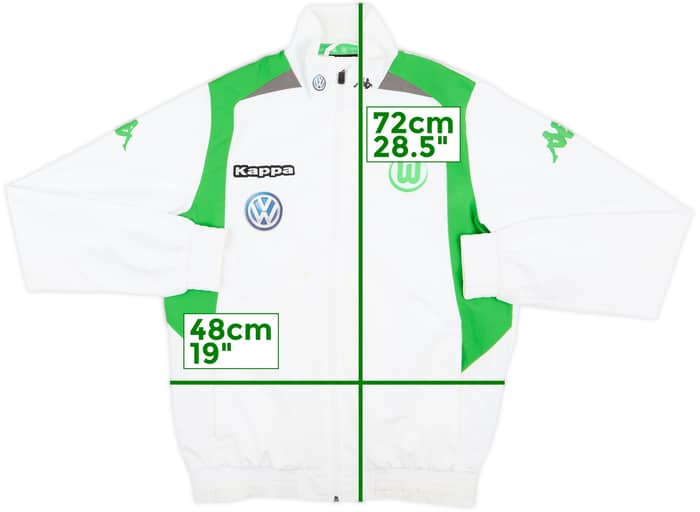 2014-15 Wolfsburg Kappa Track Jacket - 7/10 - (S)