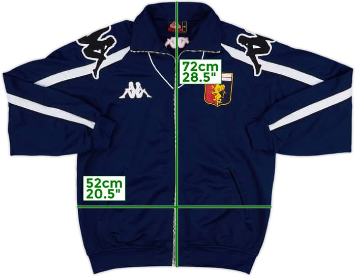 1999-00 Genoa Kappa Track Jacket - 8/10 - (M)