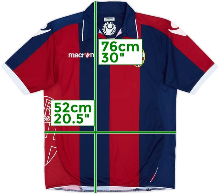 2010-11 Bologna Home Shirt - 8/10 - (S)