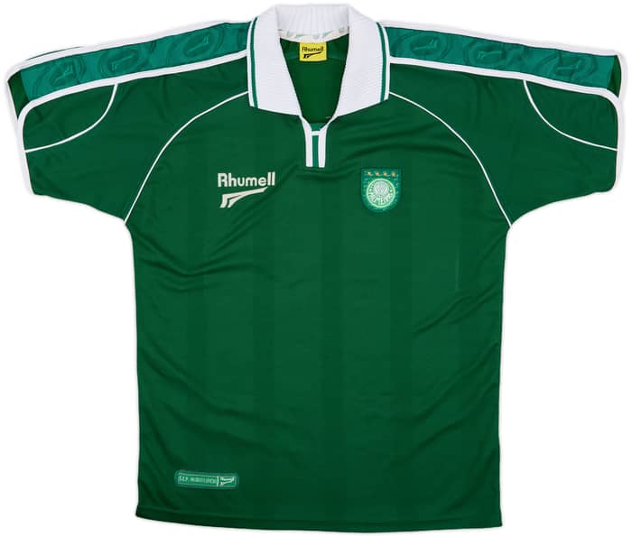 2001-02 Palmeiras Home Shirt #10 - 8/10 - (L)
