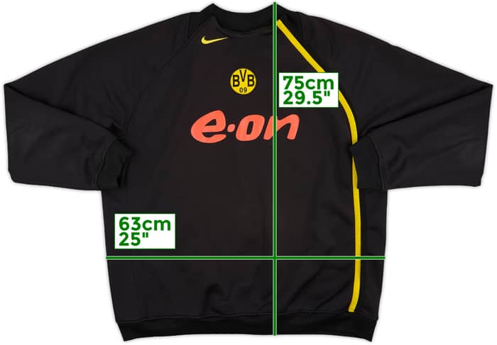 2004-05 Borussia Dortmund Nike Sweat Top - 7/10 - (XXL)