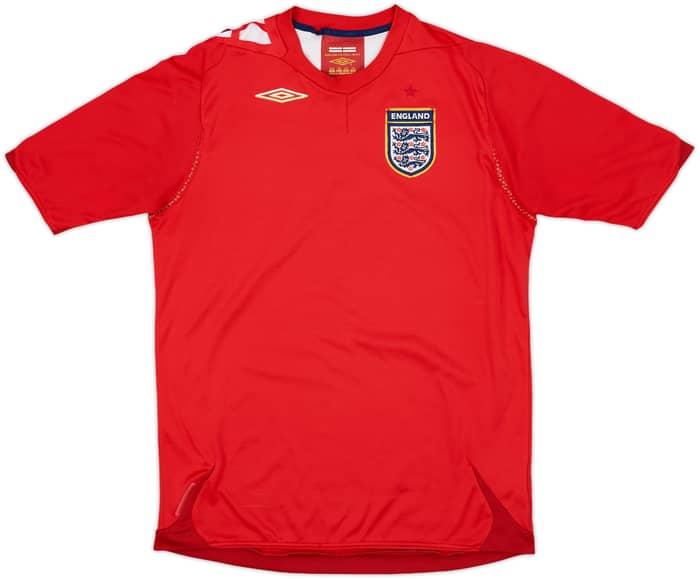 2006-08 England Away Shirt - 5/10 - (XL.Boys)