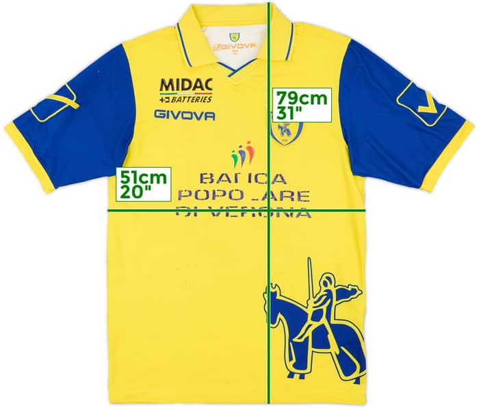 2010-11 Chievo Verona Home Shirt - 5/10 - (L)