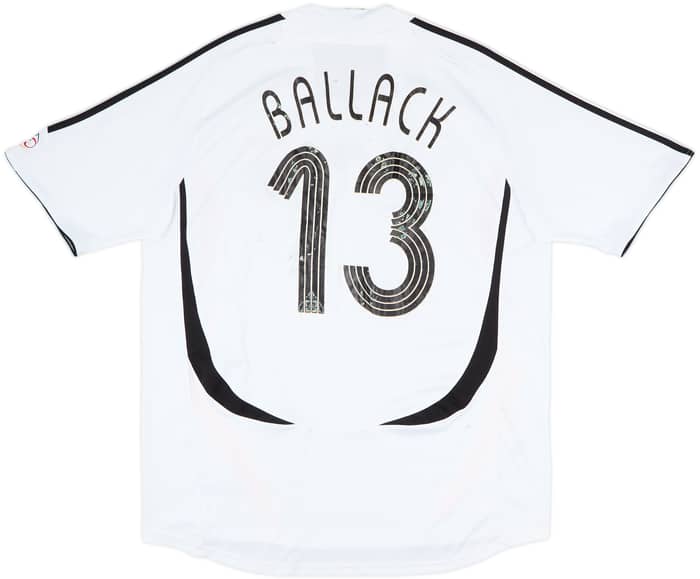 2005-07 Germany Home Shirt Ballack #13 - 4/10 - (XXL)
