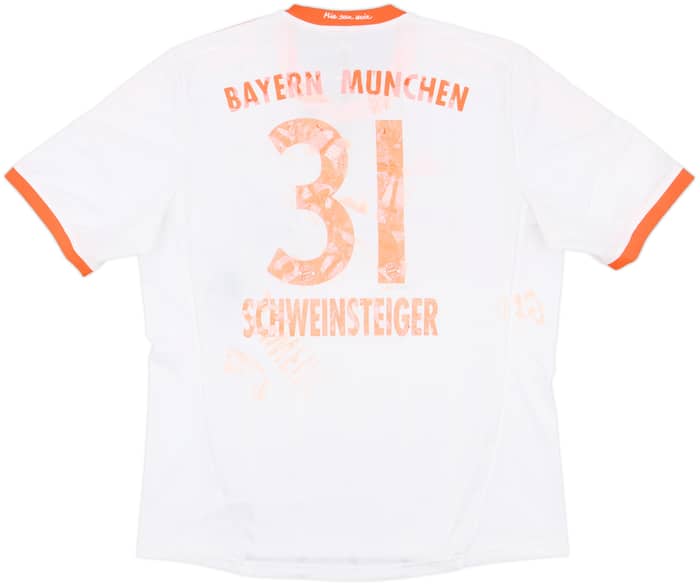 2012-13 Bayern Munich Away Shirt Schweinsteiger #31 - 3/10 - (XL)