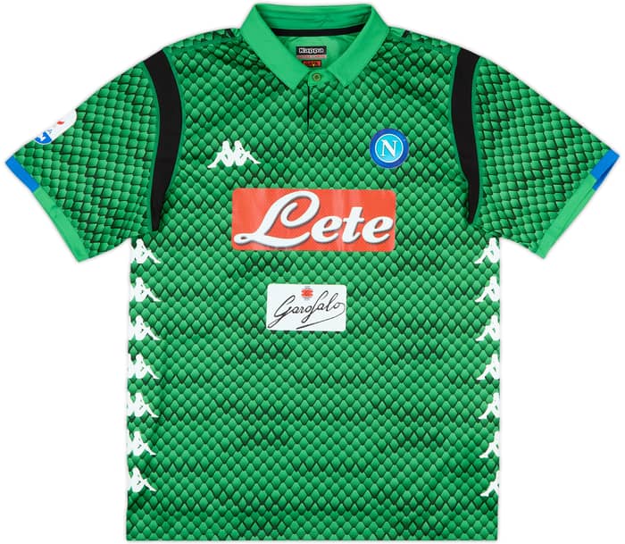 2018-19 Napoli GK S/S Shirt - 8/10 - (XL)