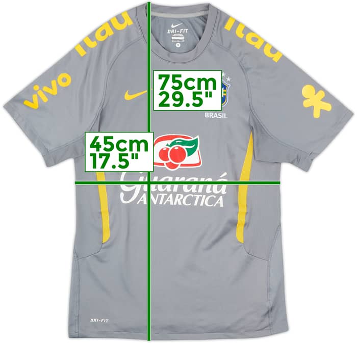 2011-12 Brazil Nike Training Shirt - 7/10 - (S)