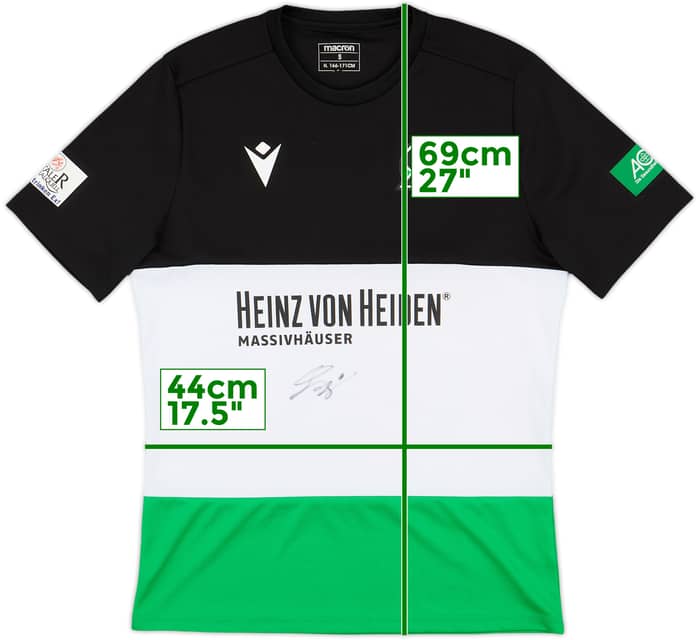 2020-21 Hannover 96 Signed Away Shirt - 9/10 - (S)