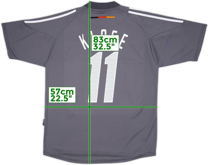 2002-04 Germany Away Shirt Klose #11 - 9/10 - (XL)