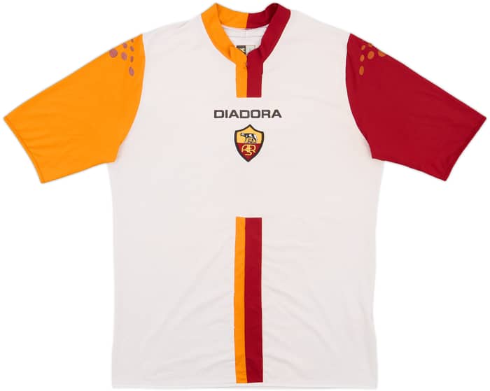 2005-06 Roma European Away Shirt Totti #10 - 4/10 - (L)