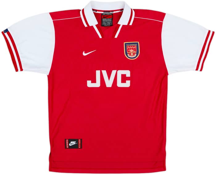 1996-98 Arsenal Home Shirt Wright #8 - 8/10 - (M)