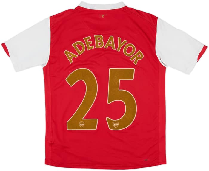 2006-08 Arsenal Home Shirt Adebayor #25 - 6/10 - (XL.Boys)
