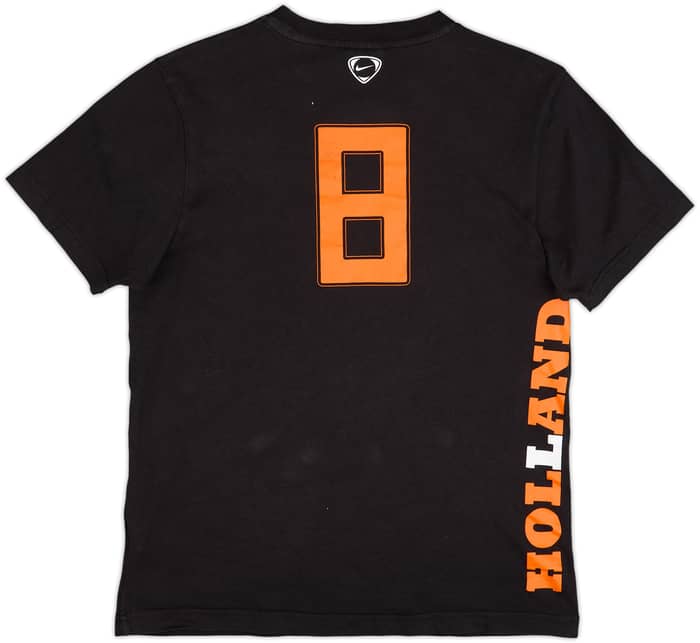 2008 Netherlands Nike Tee #8 - 8/10 - (M)
