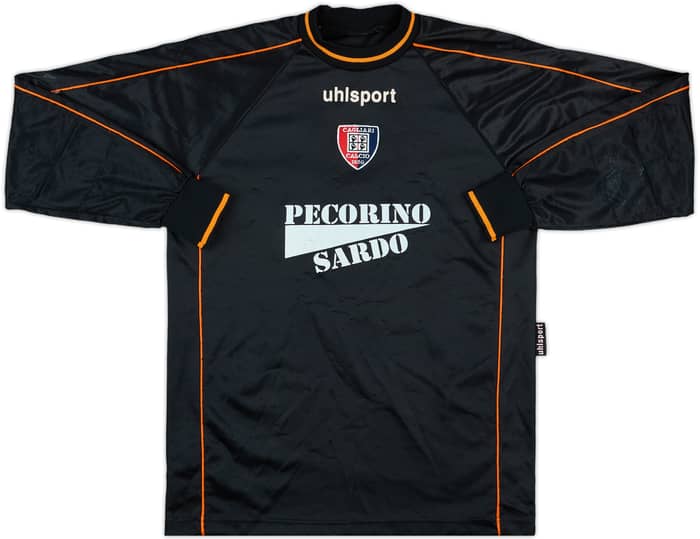 2000-01 Cagliari Uhlsport GK Training Shirt #1 - 7/10 - (XS)