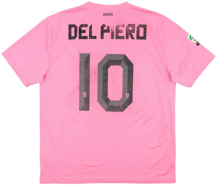 2011-13 Juventus Away Shirt Del Piero #10 - 4/10 - (XL)