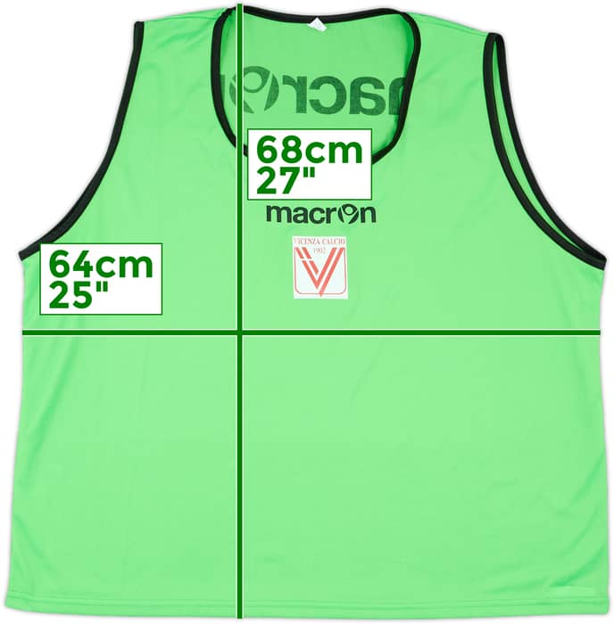 2012-13 Vicenza Macron Training Bib - 8/10 - (XXL)