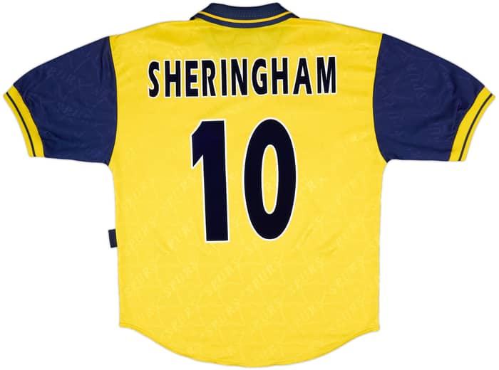 1995-97 Tottenham Third Shirt Sheringham #10 - 8/10 - (L)