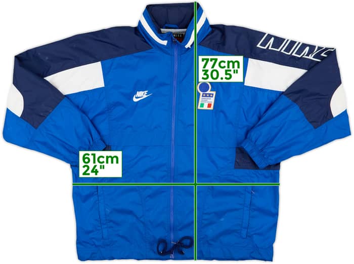 1996-97 Italy Nike Rain Jacket - 5/10 - (M)