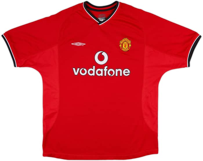 2000-02 Manchester United Home Shirt - 5/10 - (L)