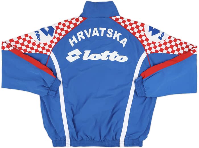 1996-98 Croatia Lotto Track Jacket - 8/10 - (XXL)