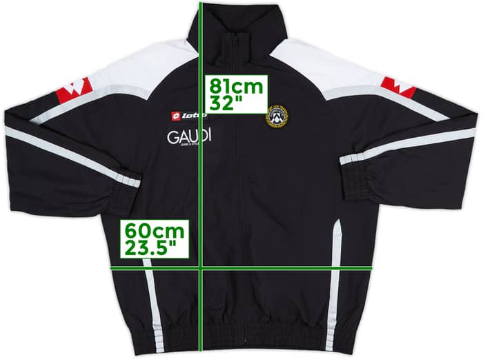2008-09 Udinese Lotto Track Jacket - 8/10 - (XL)