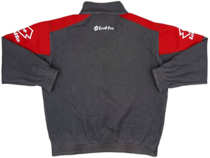 1997-98 Vicenza Lotto 1/4 Zip Track Jacket - 8/10 - (L)