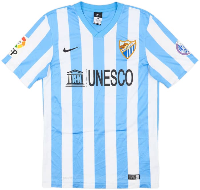 2014-15 Malaga Home Shirt - 8/10 - (S)