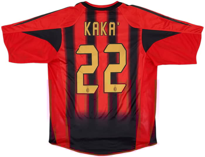 2004-05 AC Milan Home Shirt Kaka #22 - 6/10 - (M)