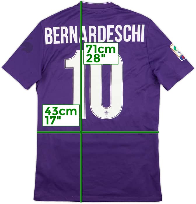 2015-16 Fiorentina Home Shirt Bernardeschi #10 (S)