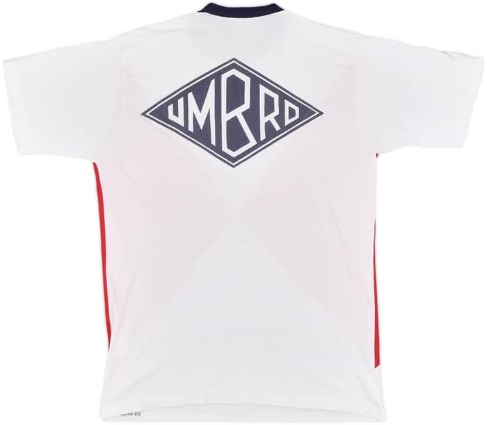 1988-90 England Umbro Cotton Tee - 8/10 - (L)