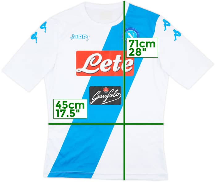 2016-17 Napoli Away Shirt - 4/10 - (M)