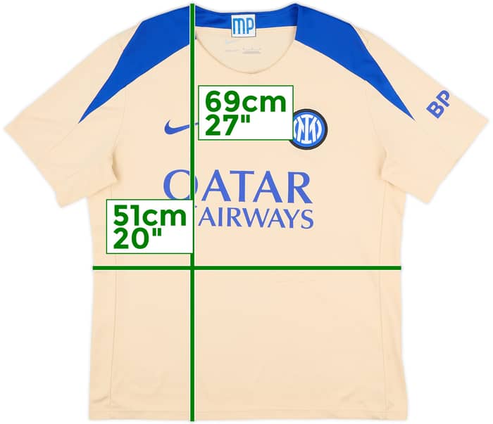 2024-25 Inter Milan Nike Training Shirt - 8/10 - (S)