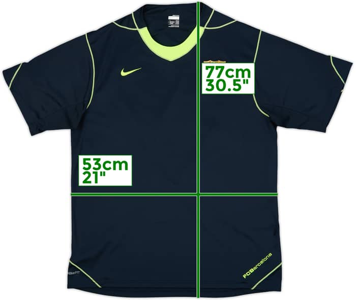 2007-08 Barcelona Nike Training Shirt - 10/10 - (L)