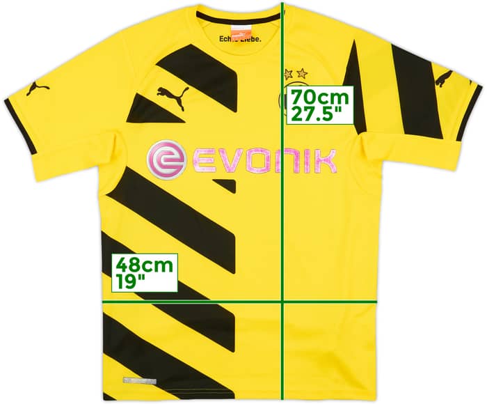 2014-15 Borussia Dortmund Home Shirt - 5/10 - (S)