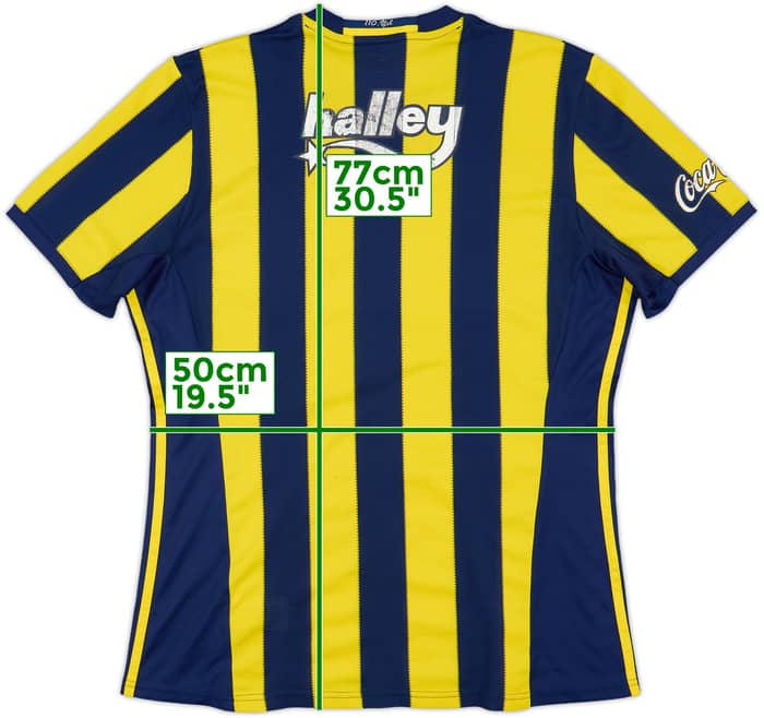 2016-17 Fenerbahce Home Shirt - 6/10 - (L)