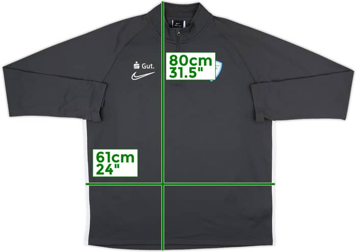 2019-20 VFL Bochum Nike 1/4 Zip Training Top - 8/10 - (XL)