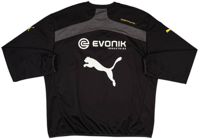 2013-14 Borussia Dortmund Puma Sweat Top - 8/10 - (3XL)