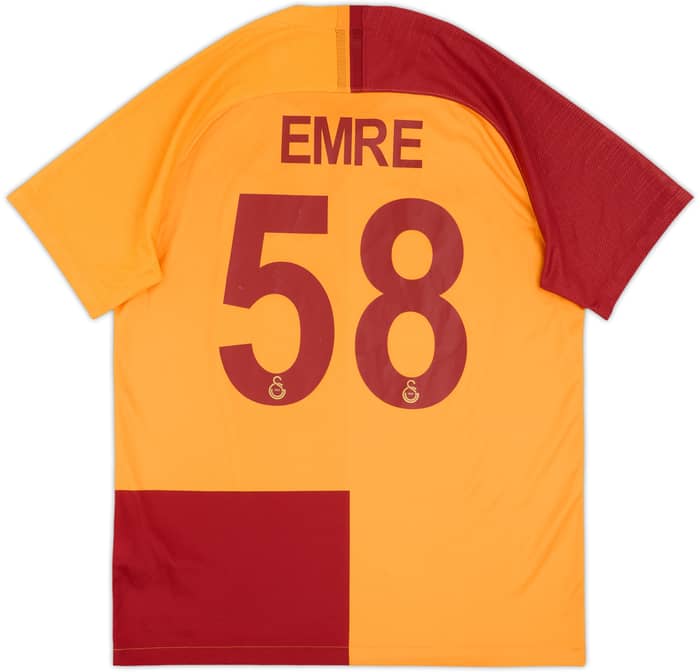 2018-19 Galatasaray Home Shirt Emre #58 - 8/10 - (L)