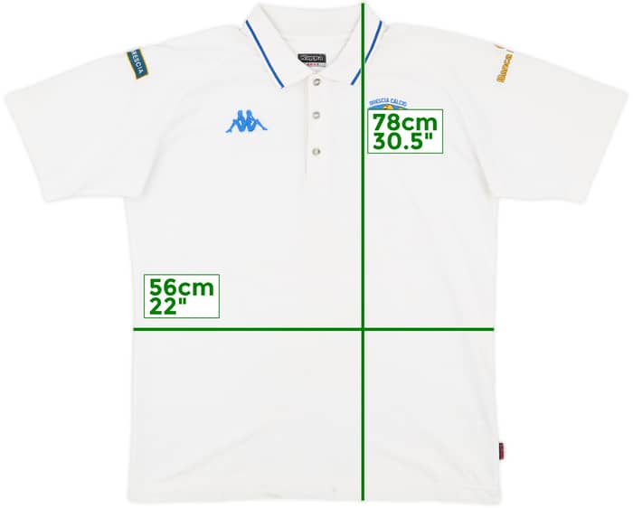 2003-04 Brescia Kappa Polo Shirt - 8/10 - (L)